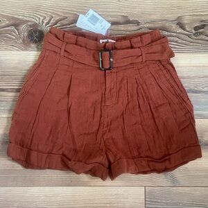 NWT LSPACE High-wasted Shorts w/Belt